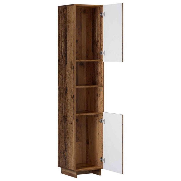 Badeværelsesskab Gammelt træ 36.5 x 38 x 180 cm Konstrueret træ