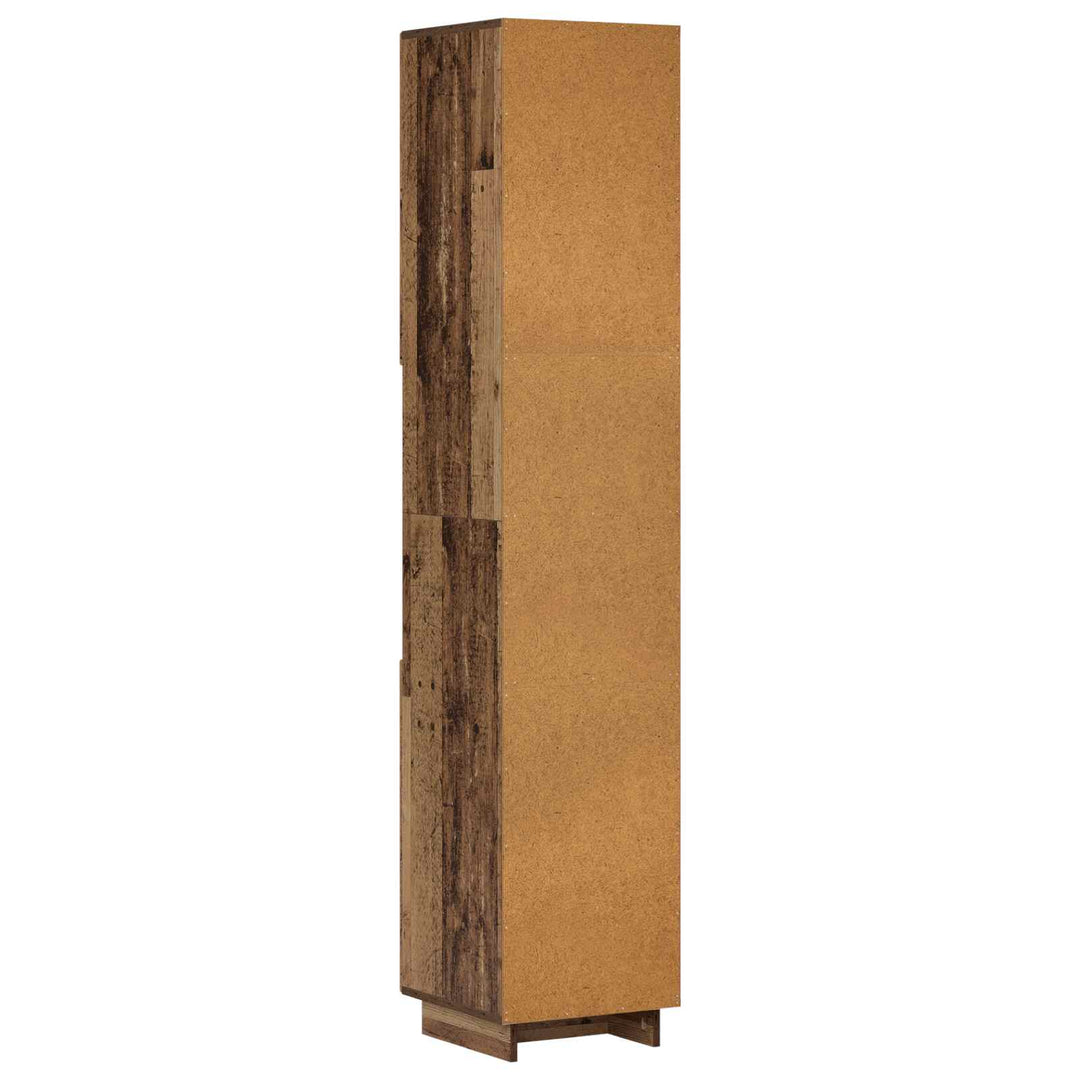 Badeværelsesskab Gammelt træ 36.5 x 38 x 180 cm Konstrueret træ