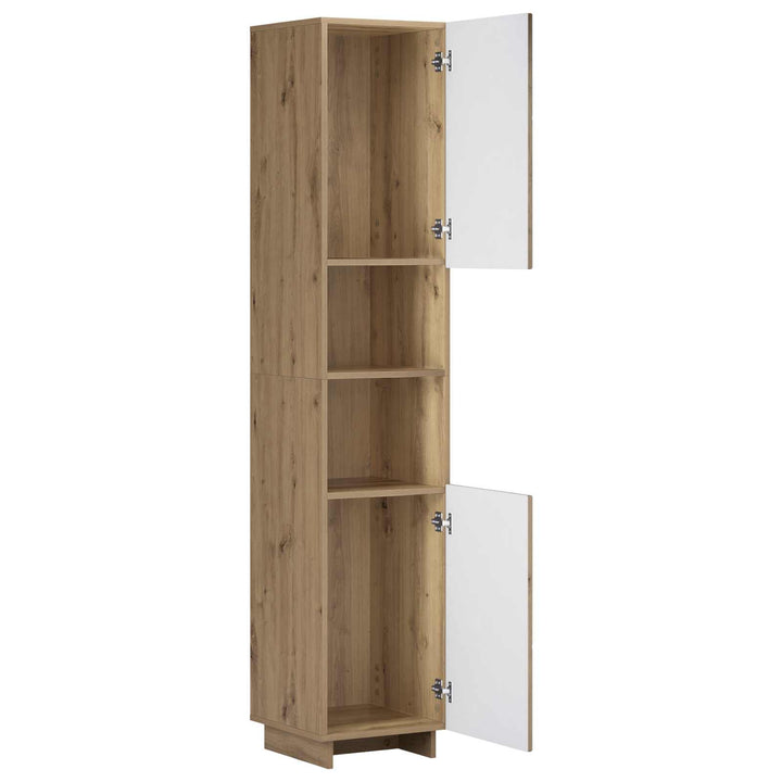 Badeværelsesskab Artisan-eg 36.5 x 38 x 180 cm Konstrueret træ