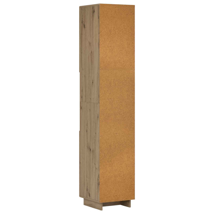 Badeværelsesskab Artisan-eg 36.5 x 38 x 180 cm Konstrueret træ