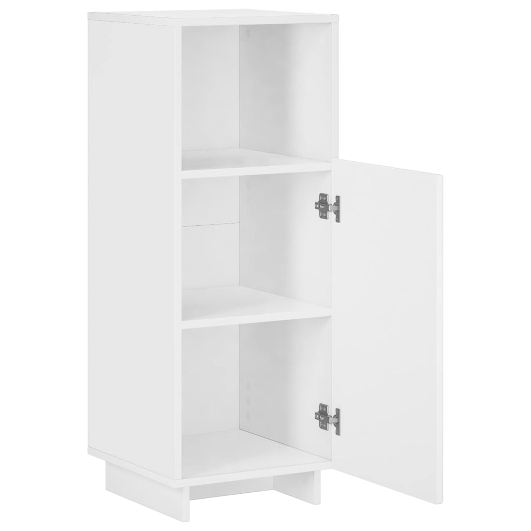 Badskab Hvid 36.5 x 38 x 95 cm Konstrueret træ
