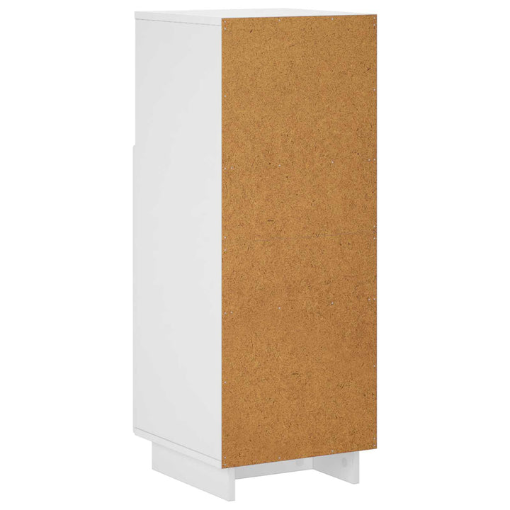 Badskab Hvid 36.5 x 38 x 95 cm Konstrueret træ