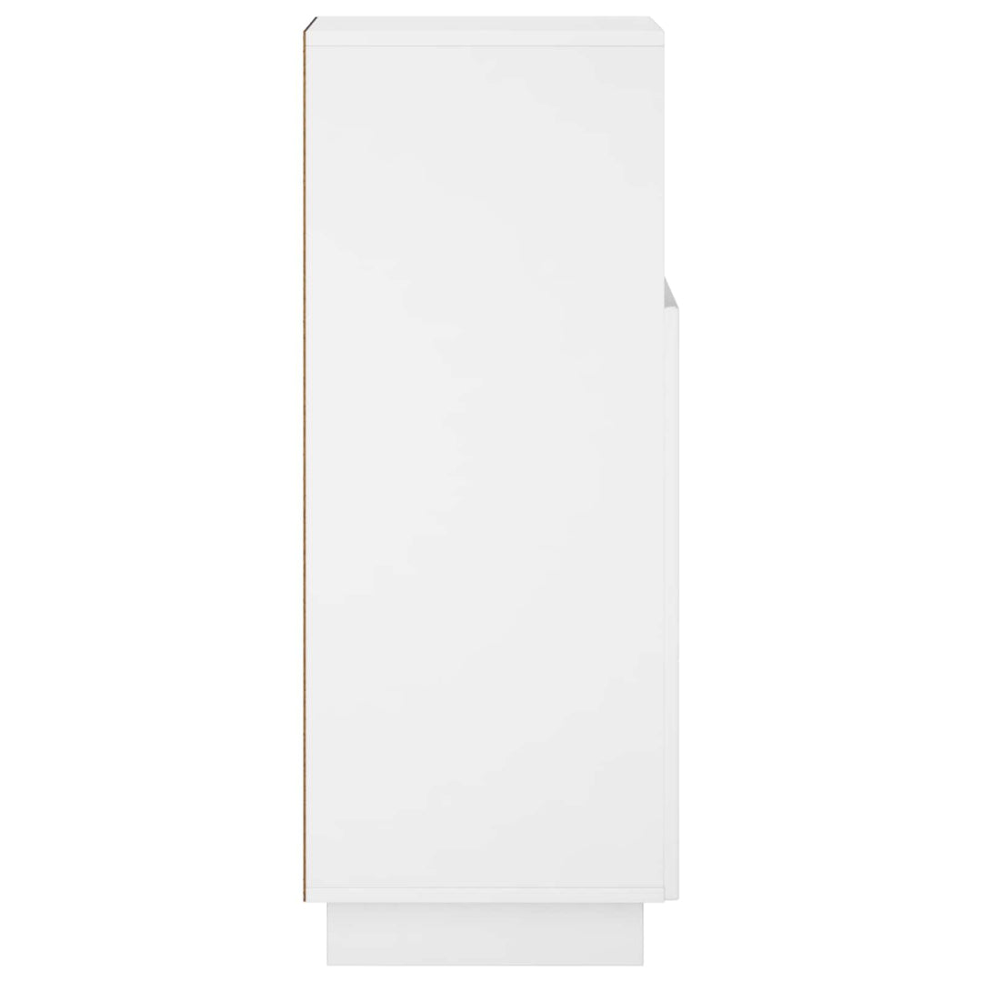 Badskab Hvid 36.5 x 38 x 95 cm Konstrueret træ