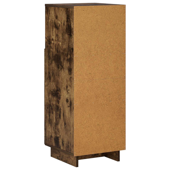 Badskab Røget eg 36.5 x 38 x 95 cm Konstrueret træ