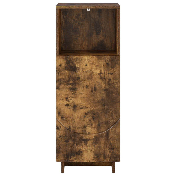 Badskab Røget eg 36.5 x 38 x 95 cm Konstrueret træ