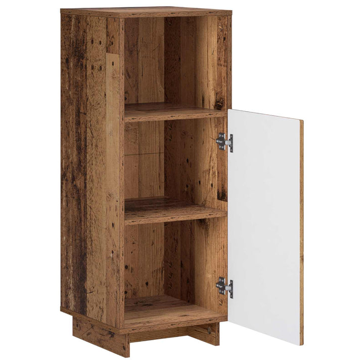 Badskab Gammelt træ 36.5 x 38 x 95 cm Konstrueret træ