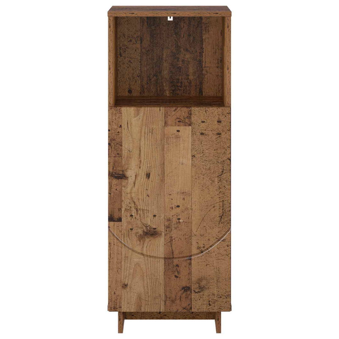 Badskab Gammelt træ 36.5 x 38 x 95 cm Konstrueret træ