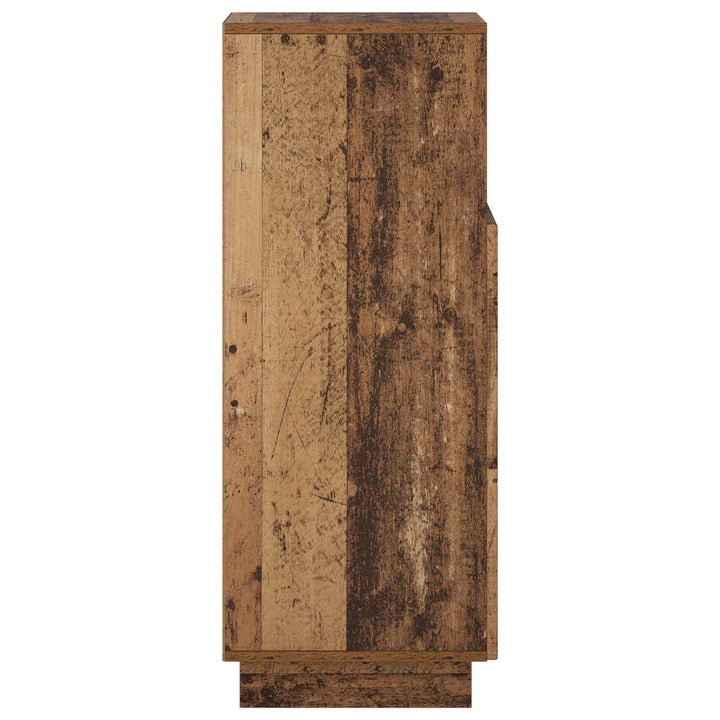 Badskab Gammelt træ 36.5 x 38 x 95 cm Konstrueret træ
