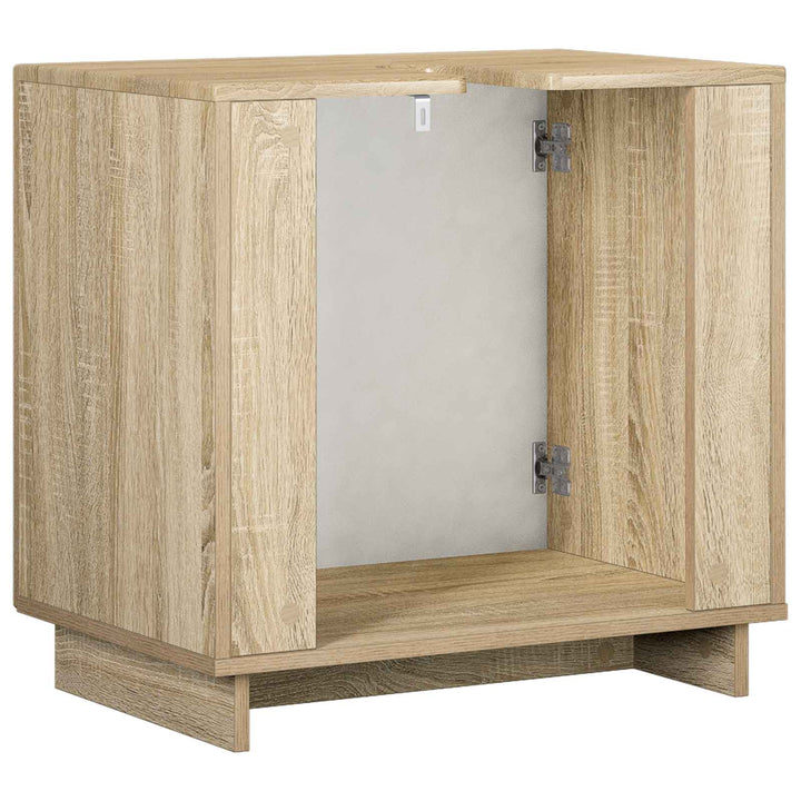 Badeværelsesskab Sonoma-eg 60 x 41 x 58 cm Konstrueret træ