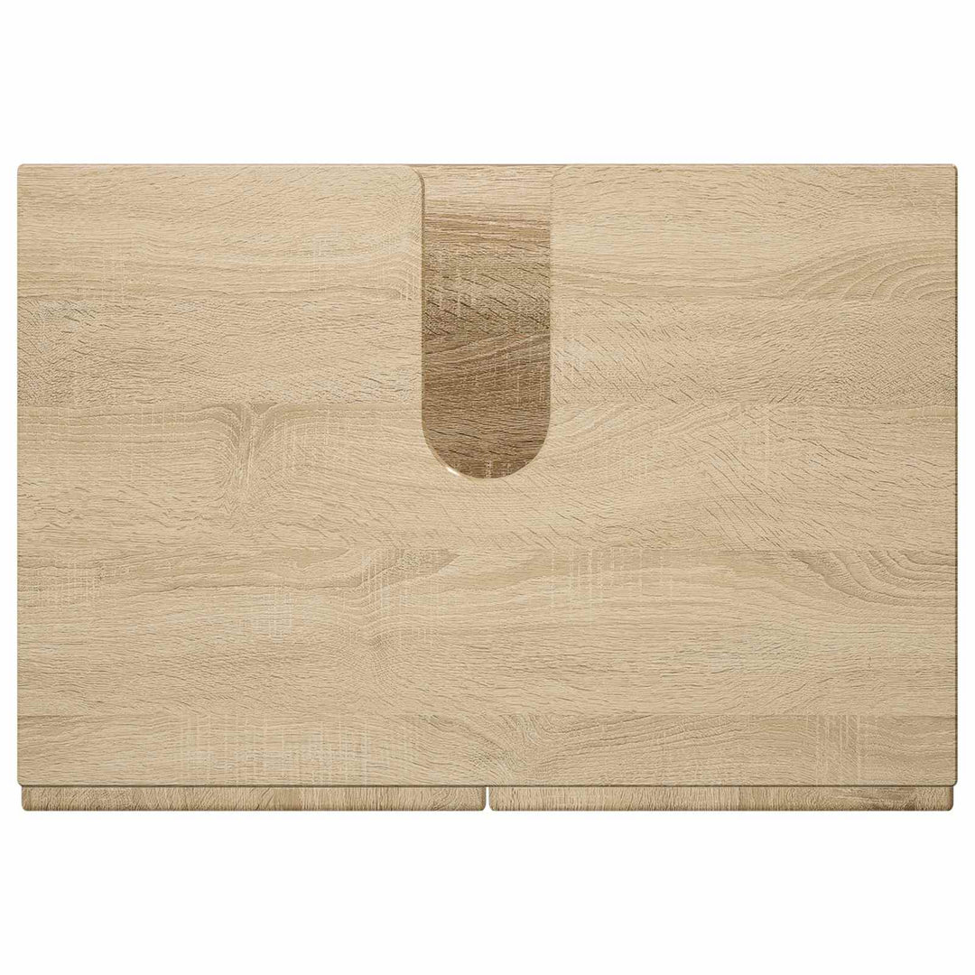 Badeværelsesskab Sonoma-eg 60 x 41 x 58 cm Konstrueret træ