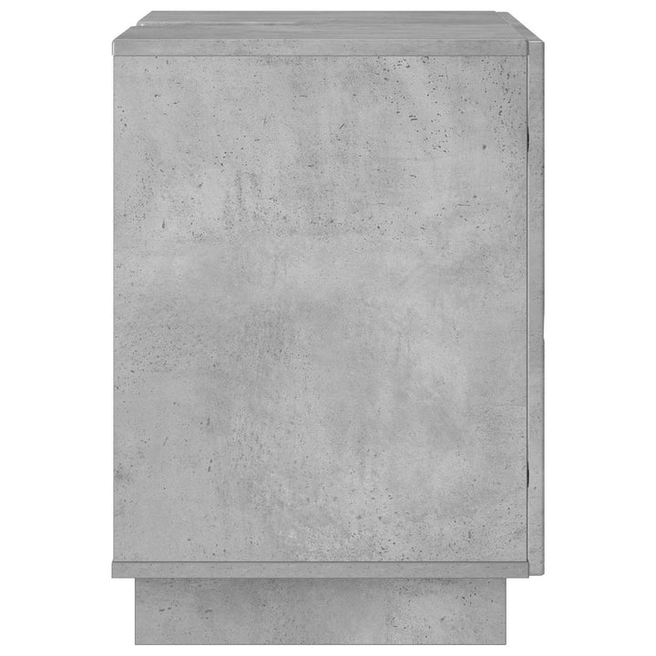 Badeværelsesskab Betongrå 60 x 41 x 58 cm Konstrueret træ