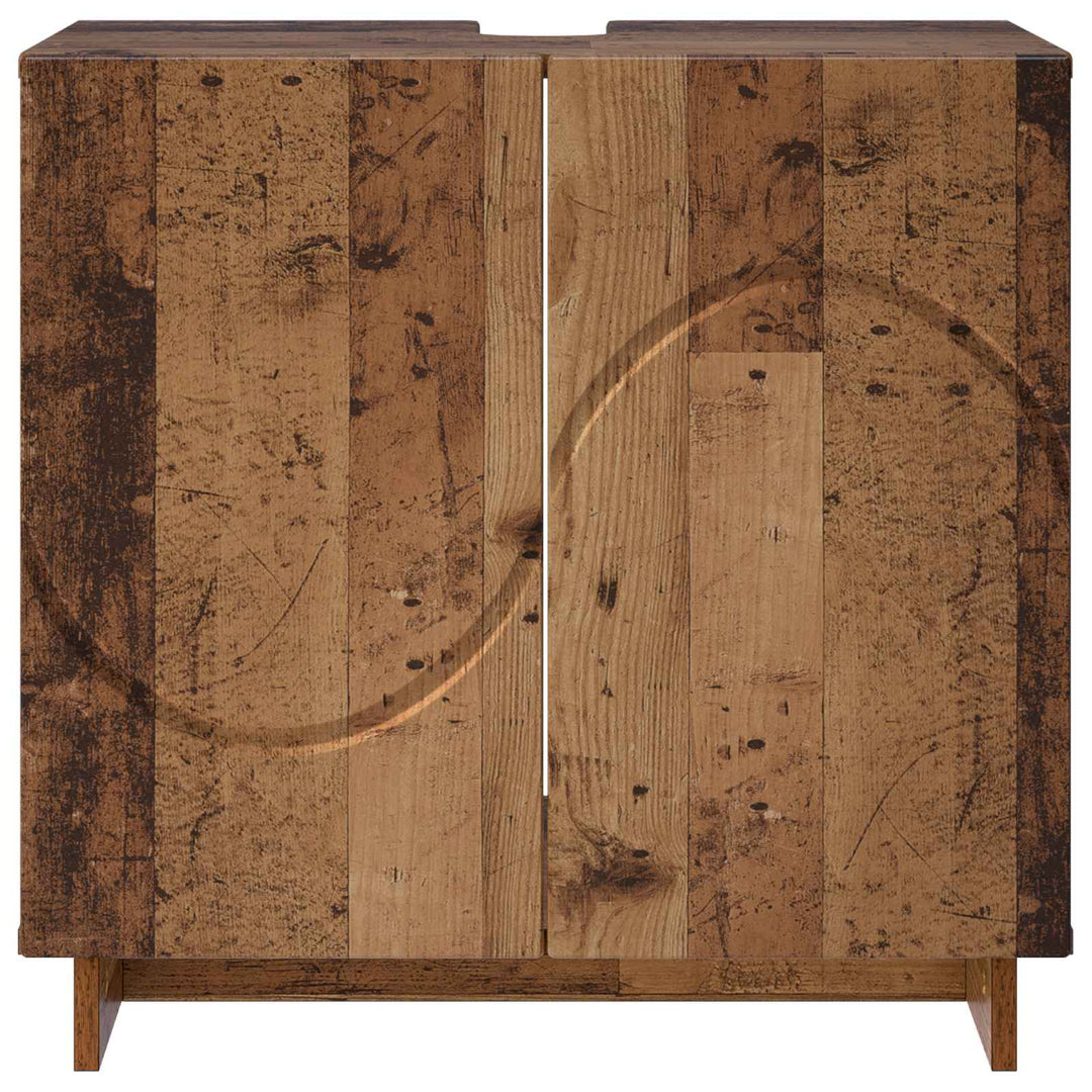 Badeværelsesskab Gammelt træ 60 x 41 x 58 cm Konstrueret træ
