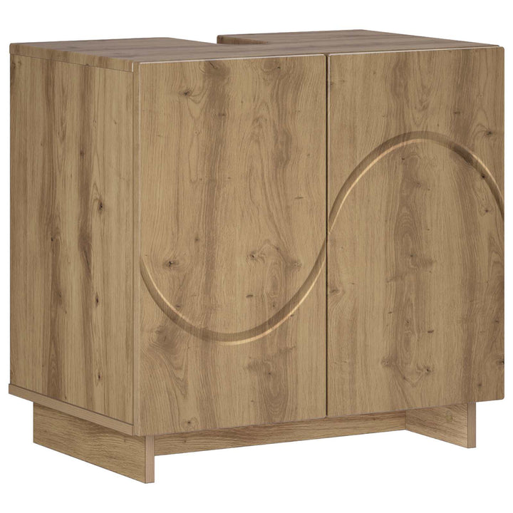 Badeværelsesskab Artisan-eg 60 x 41 x 58 cm Konstrueret træ