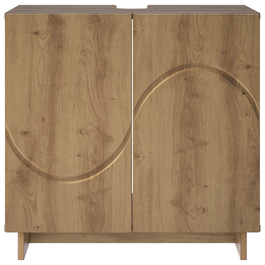Badeværelsesskab Artisan-eg 60 x 41 x 58 cm Konstrueret træ