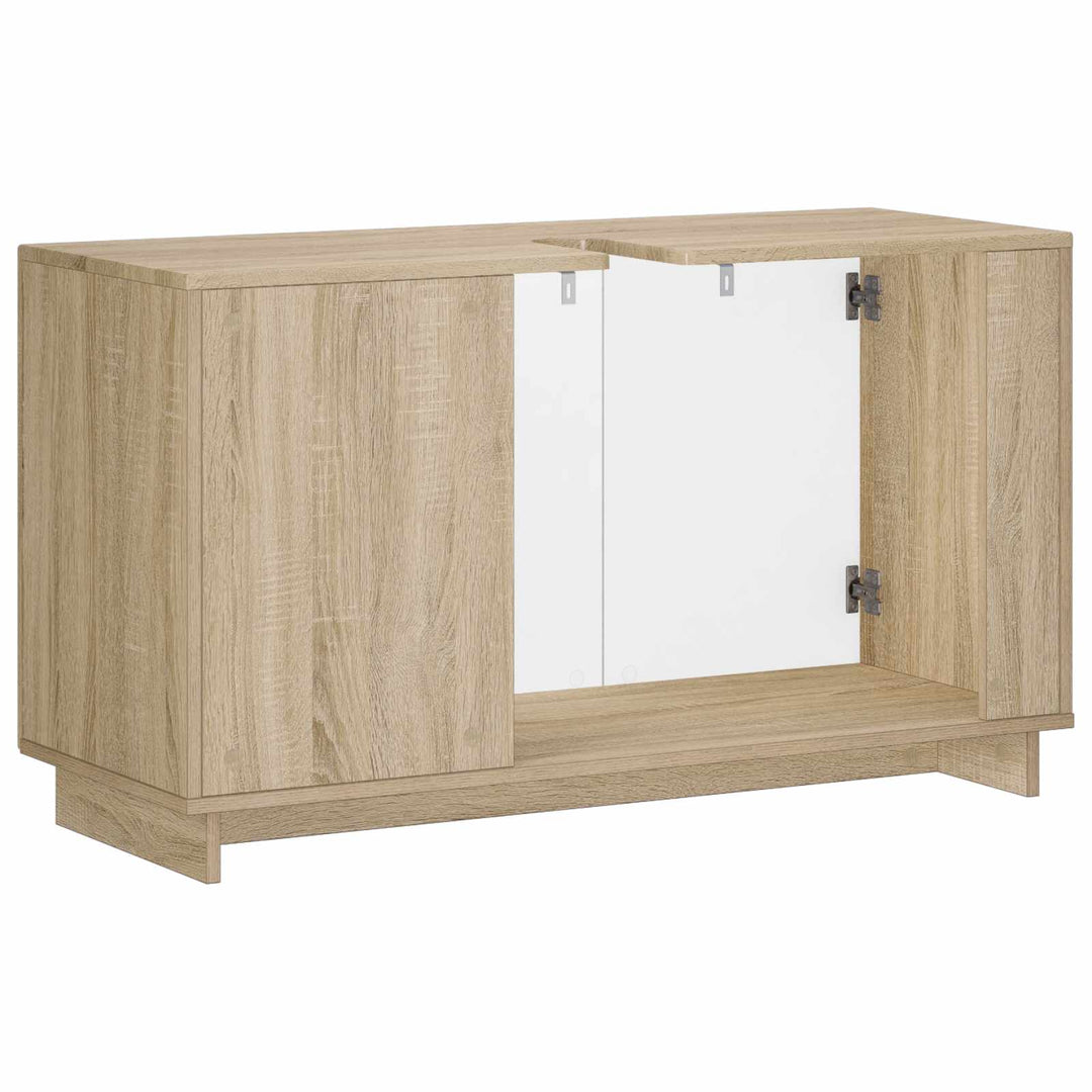 Badeværelsesskab Sonoma-eg 101 x 41 x 58 cm Konstrueret træ