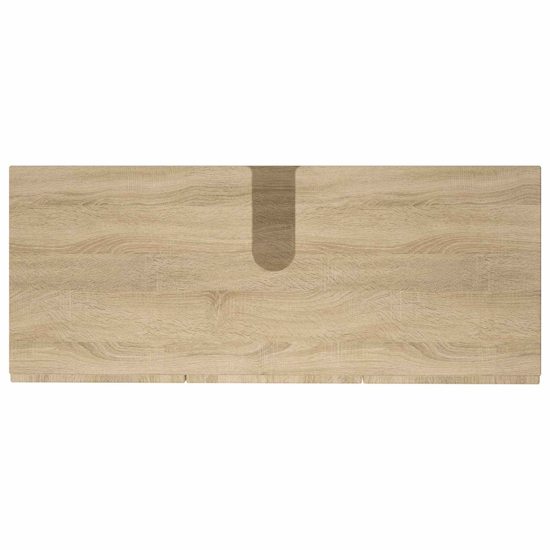 Badeværelsesskab Sonoma-eg 101 x 41 x 58 cm Konstrueret træ