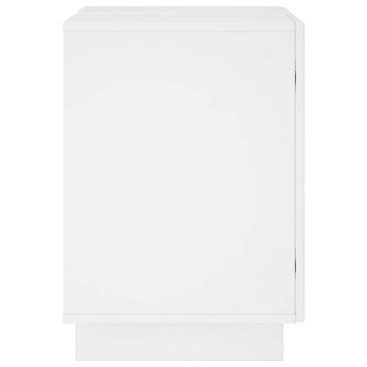 Badeværelsesskab Hvid højglans 101 x 41 x 58 cm Konstrueret træ