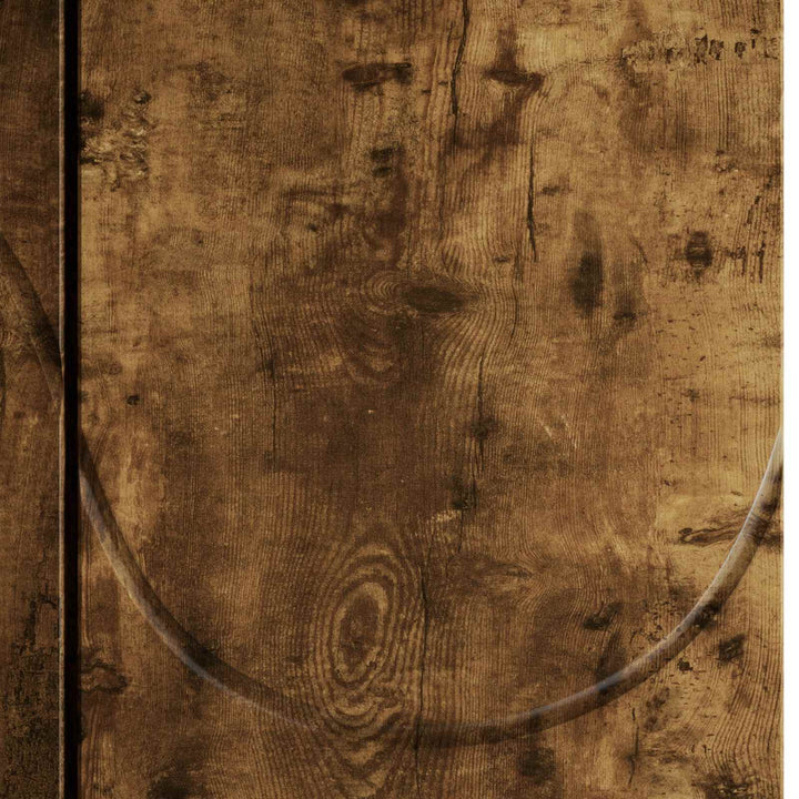 Badeværelsesskab Røget eg 101 x 41 x 58 cm Konstrueret træ