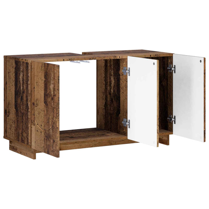 Badeværelsesskab Gammelt træ 101 x 41 x 58 cm Konstrueret træ