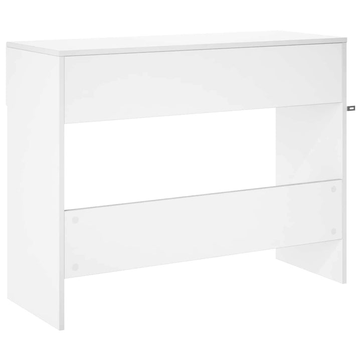Konsolbord Hvid 96,5 x 38 x 75 cm Konstrueret træ