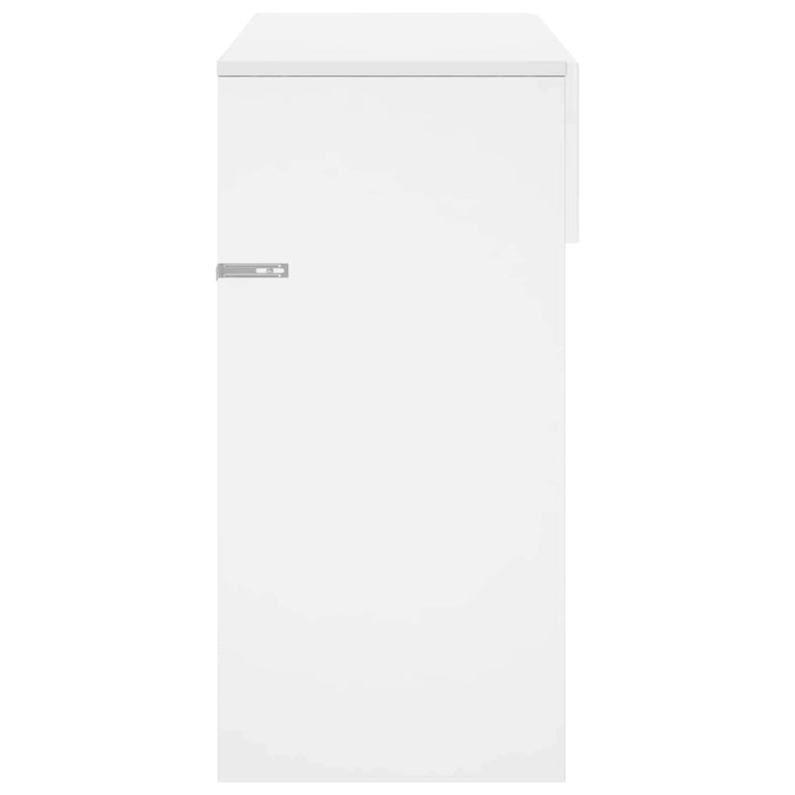 Konsolbord Hvid 96,5 x 38 x 75 cm Konstrueret træ