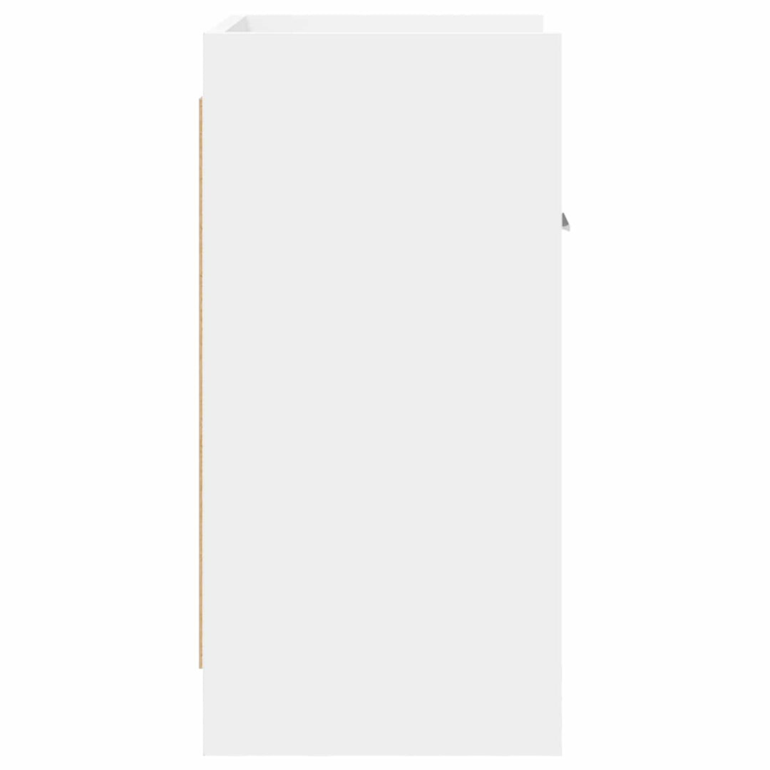 Sengeborde Hvid 40 x 30 x 60 cm Konstrueret træ