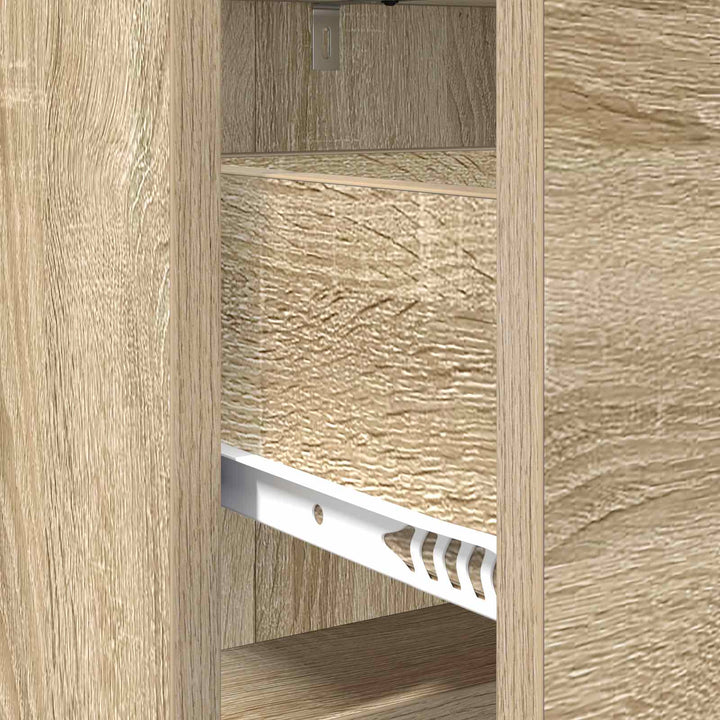 Sengeborde Sonoma-eg 40 x 30 x 60 cm Konstrueret træ