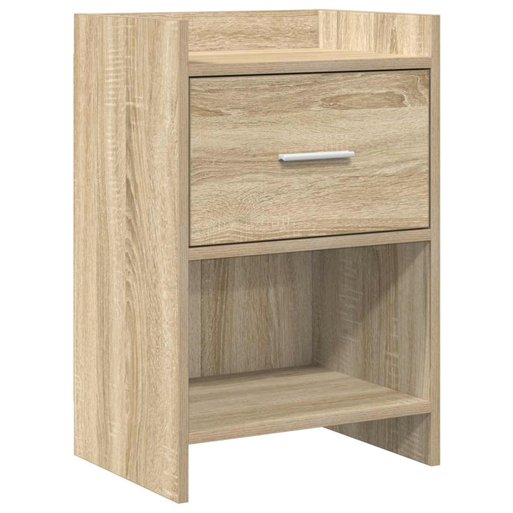 Sengeborde Sonoma-eg 40 x 30 x 60 cm Konstrueret træ