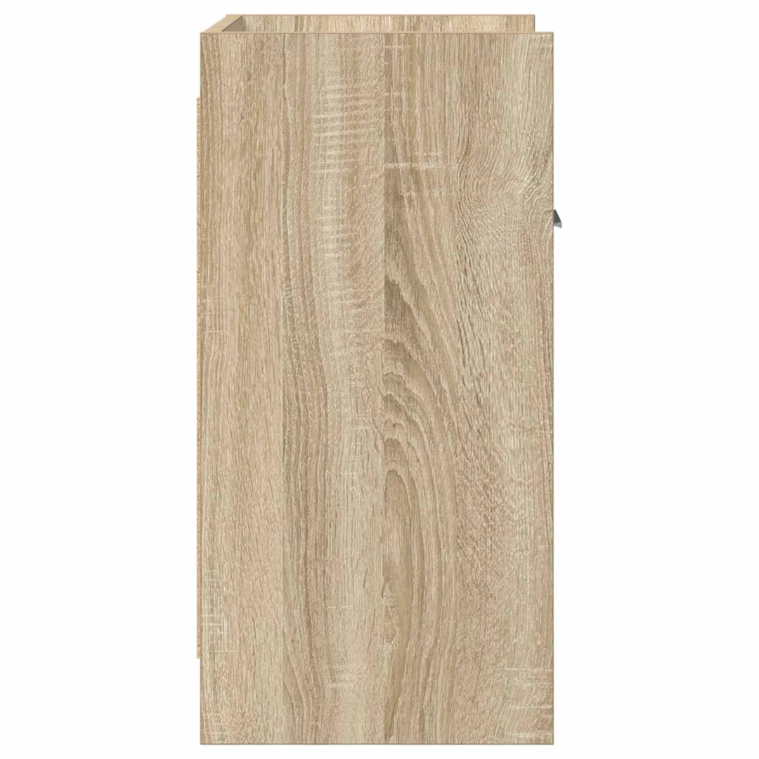 Sengeborde Sonoma-eg 40 x 30 x 60 cm Konstrueret træ