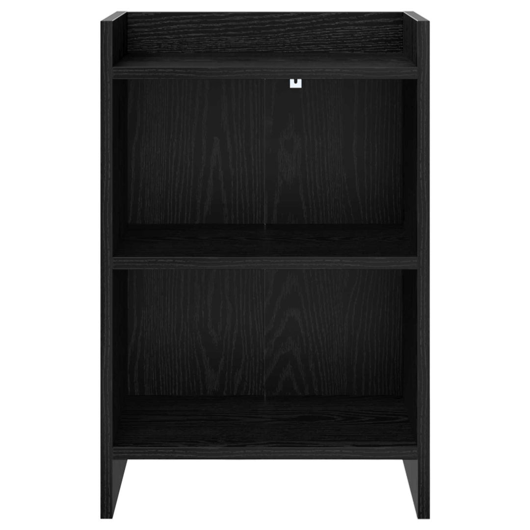 Sengeborde Sort eg 40 x 30 x 60 cm Konstrueret træ