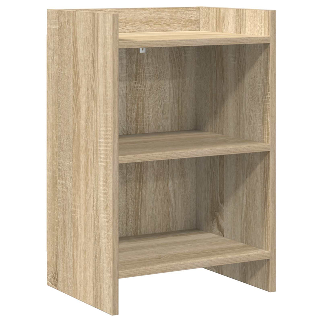 Sengeborde Sonoma-eg 40 x 30 x 60 cm Konstrueret træ