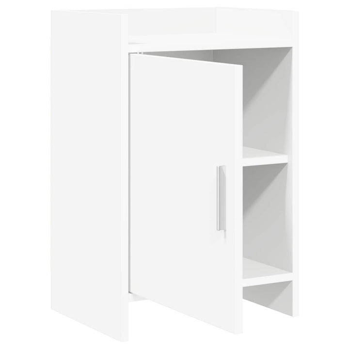 Sengeborde Hvid 40 x 30 x 60 cm Konstrueret træ