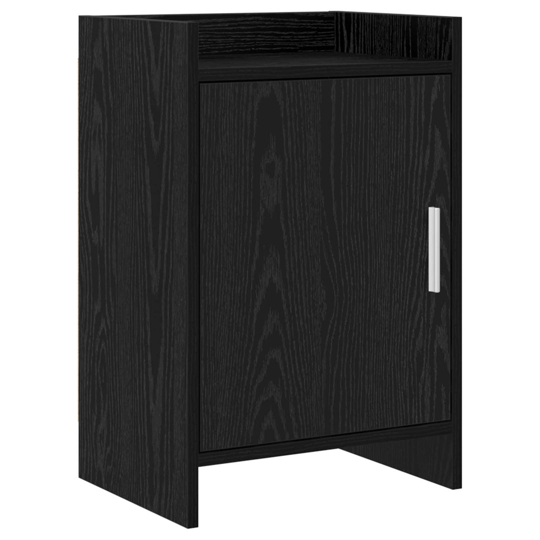 Sengeborde Sort eg 40 x 30 x 60 cm Konstrueret træ
