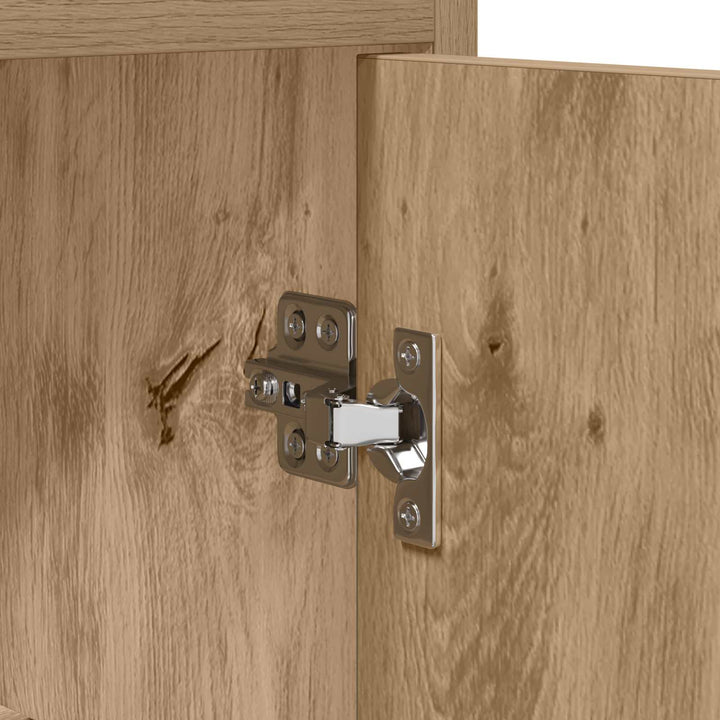 Sengeborde 2 stk. Artisan-eg 40 x 30 x 60 cm Konstrueret træ