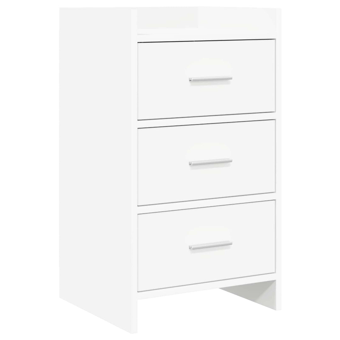 Sengeborde Hvid 40 x 36 x 70 cm Konstrueret træ