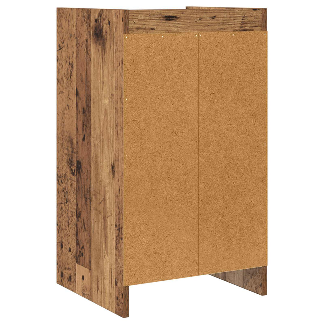 Sengeborde Gammelt træ 40 x 36 x 70 cm Konstrueret træ