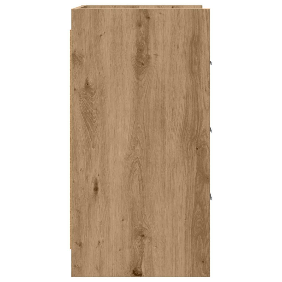 Sengeborde Artisan-eg 40 x 36 x 70 cm Konstrueret træ