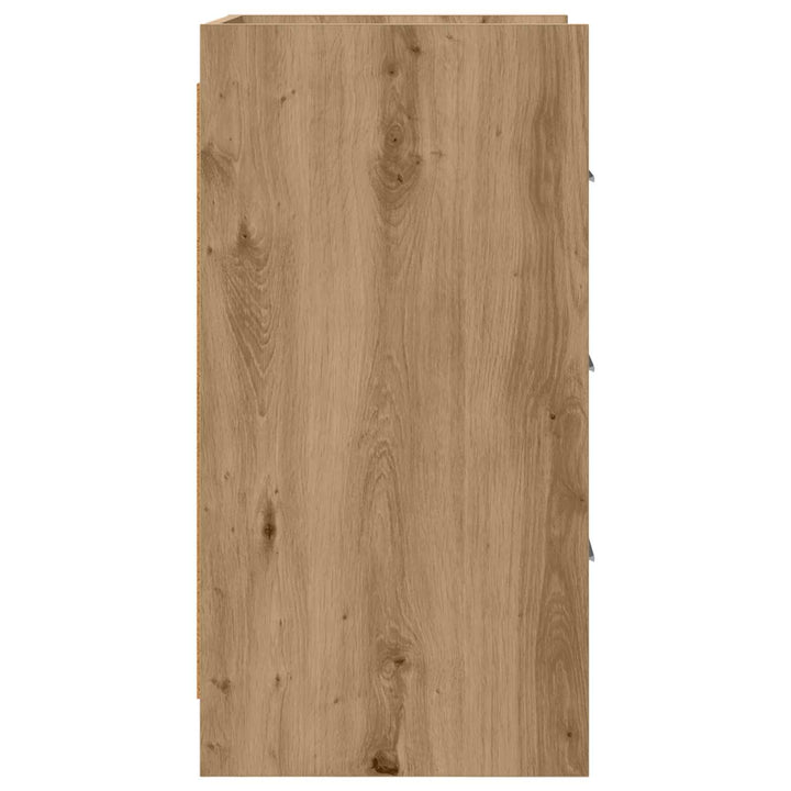 Sengeborde Artisan-eg 40 x 36 x 70 cm Konstrueret træ