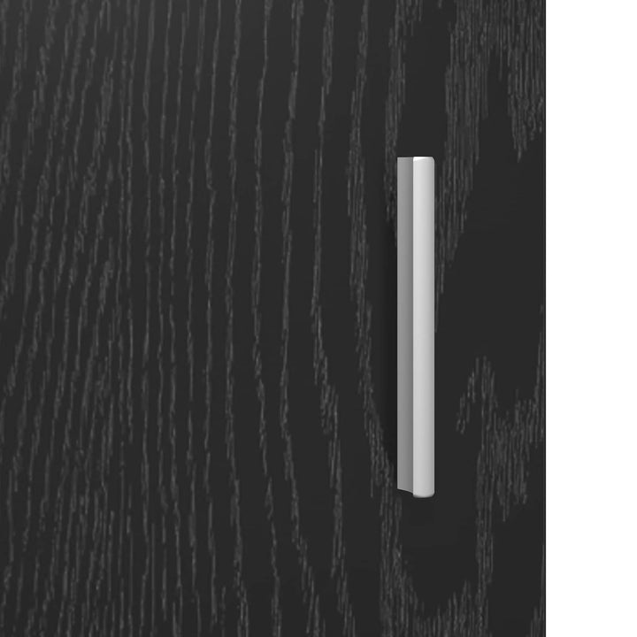 Sengeborde Sort eg 40 x 36 x 60 cm Konstrueret træ