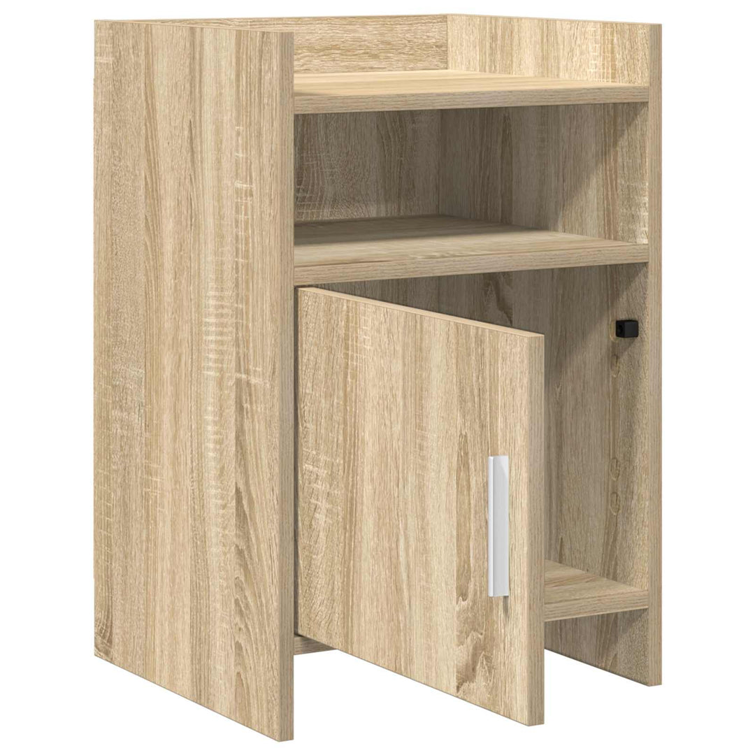 Sengeborde Sonoma-eg 40 x 36 x 60 cm Konstrueret træ