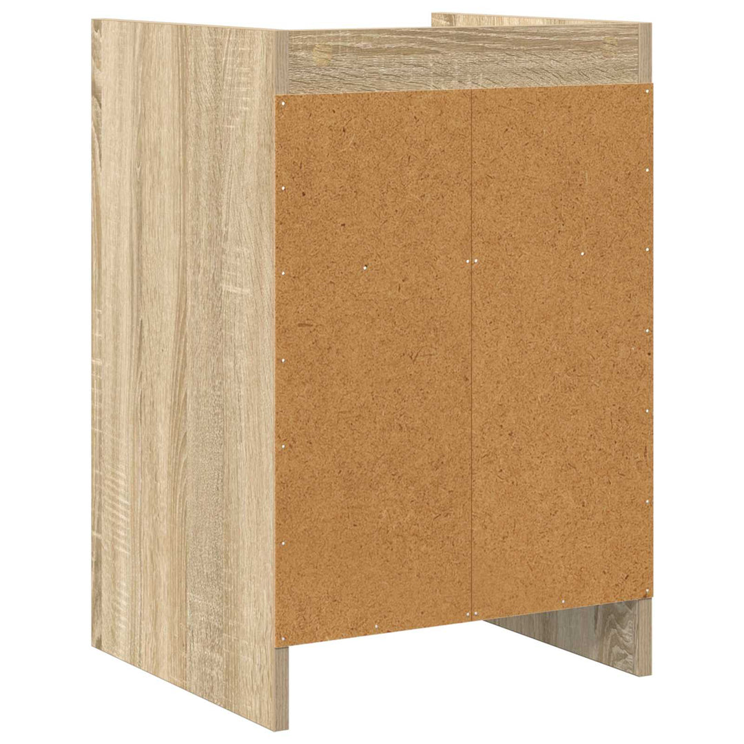 Sengeborde Sonoma-eg 40 x 36 x 60 cm Konstrueret træ