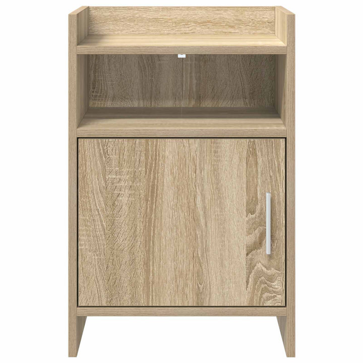 Sengeborde 2 pcs Sonoma-eg 40 x 36 x 60 cm Konstrueret træ