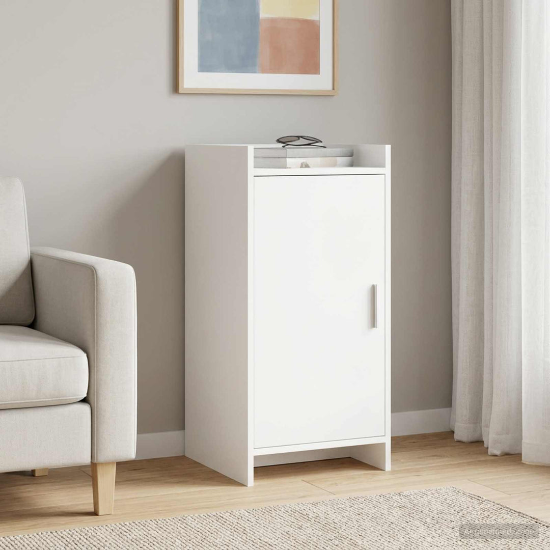 Sideboard Hvid 40 x 36 x 80 cm Konstrueret træ