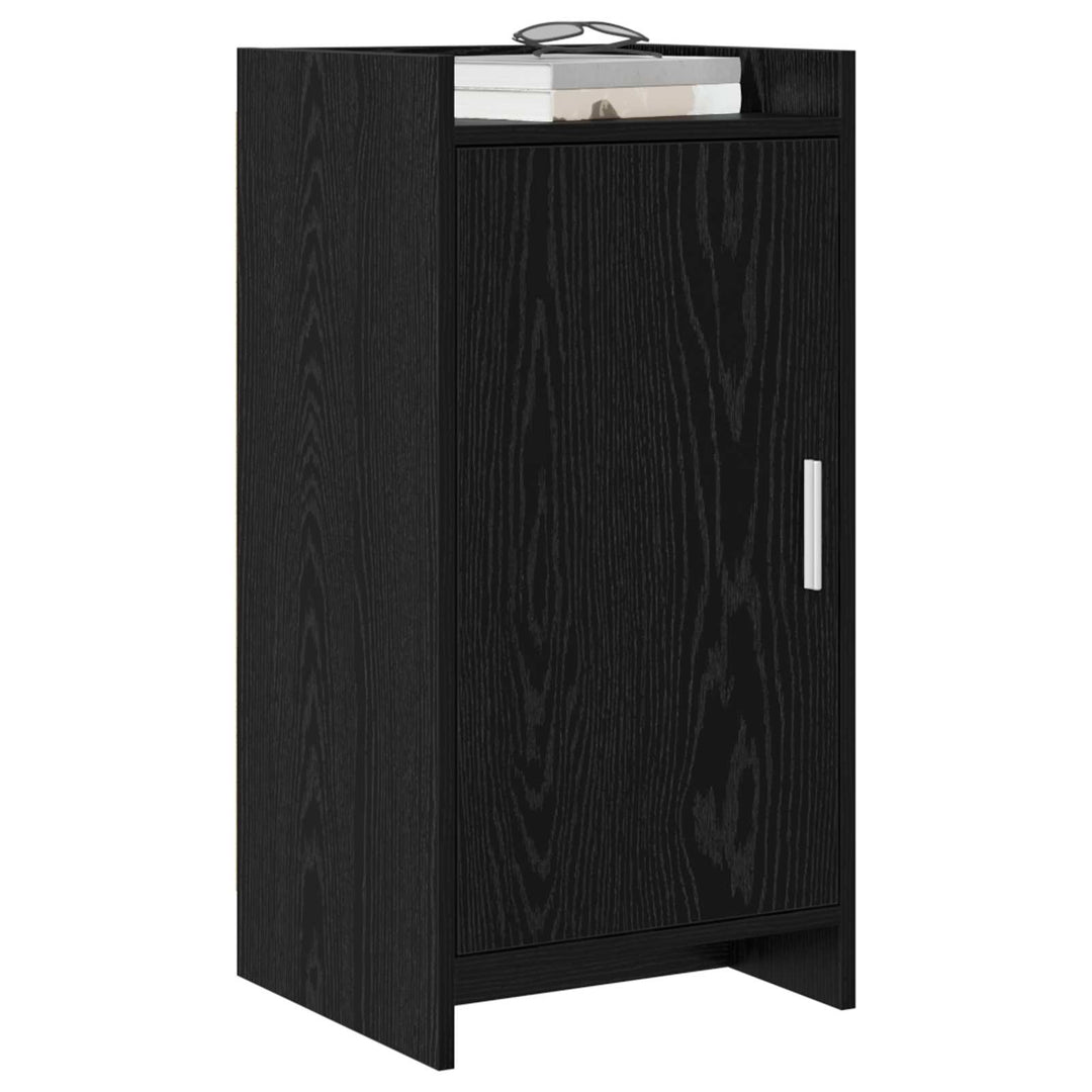 Sideboard Sort eg 40 x 36 x 80 cm Konstrueret træ