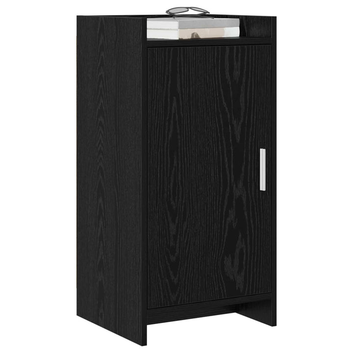 Sideboard Sort eg 40 x 36 x 80 cm Konstrueret træ
