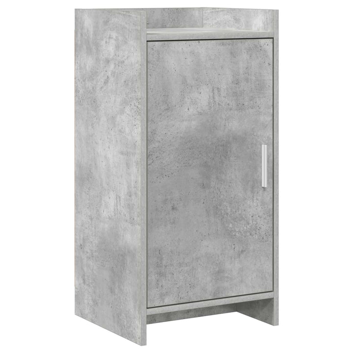 Sideboard Betongrå 40 x 36 x 80 cm Konstrueret træ