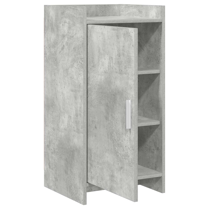 Sideboard Betongrå 40 x 36 x 80 cm Konstrueret træ