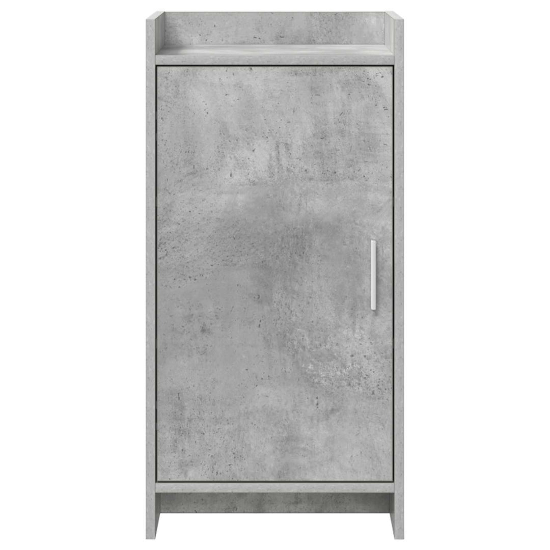 Sideboard Betongrå 40 x 36 x 80 cm Konstrueret træ