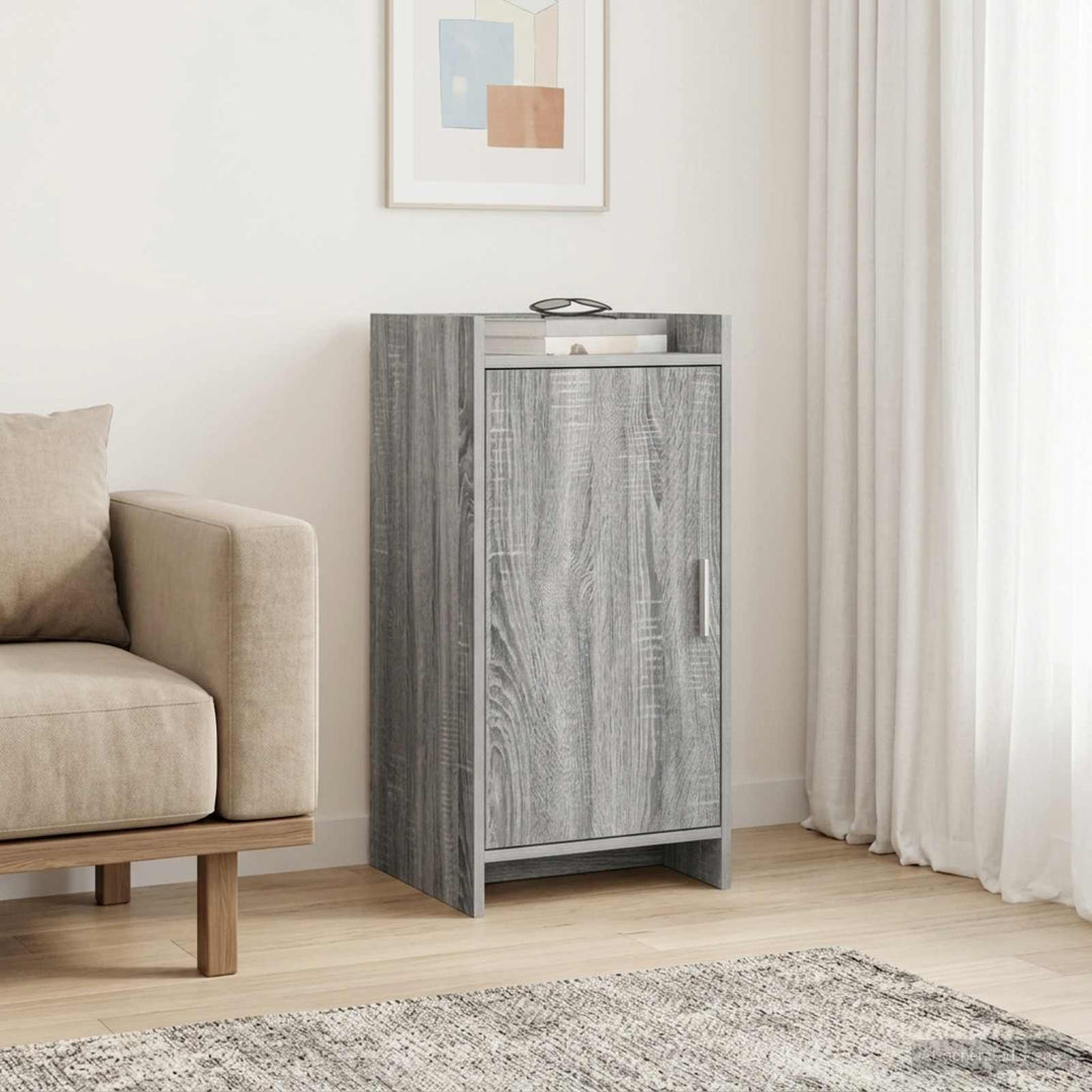 Sideboard Grå Sonoma 40 x 36 x 80 cm Konstrueret træ