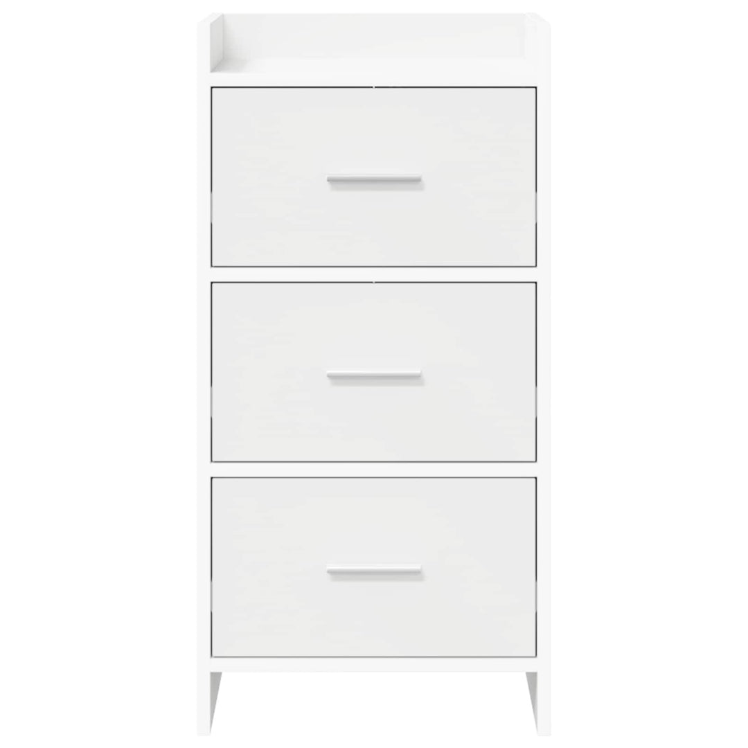 Sideboard Hvid 40 x 36 x 80 cm Konstrueret træ